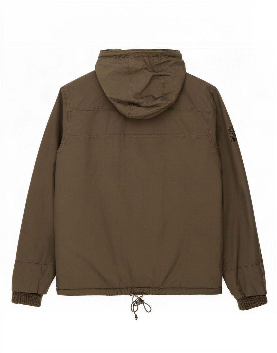 Giacca a vento con cappuccio da uomo Superdry Windcheater UK 40 Large Khaki