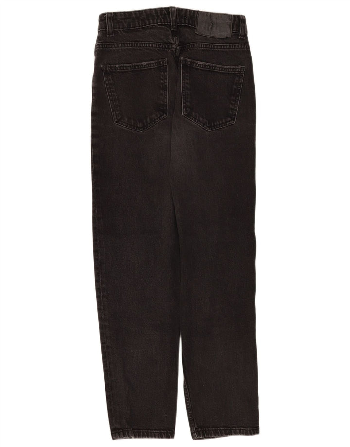 Jeans dritti da donna Zara EU 36 XS W26 L26 Nero