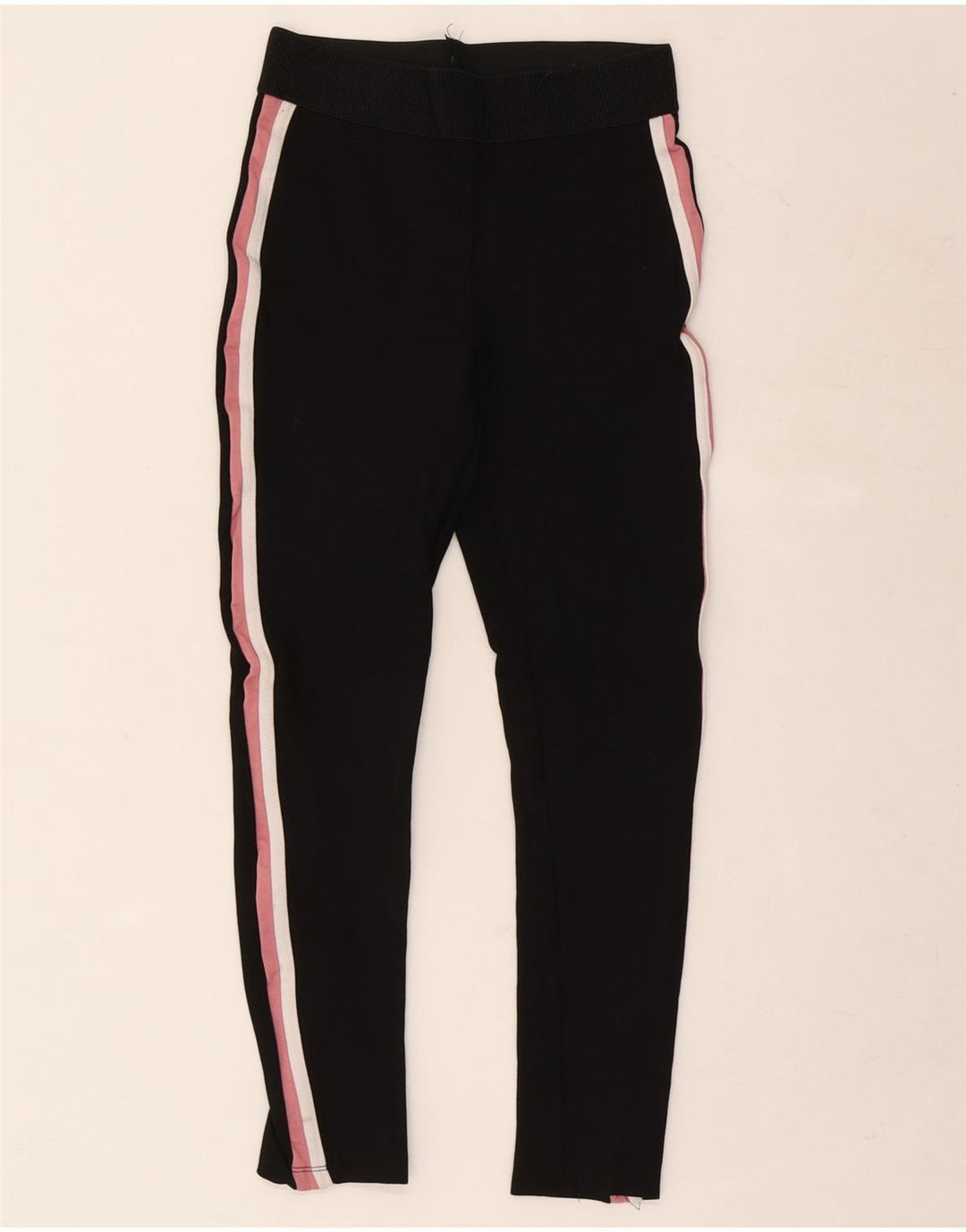 Leggings Zara da donna UK 10 piccoli a righe nere