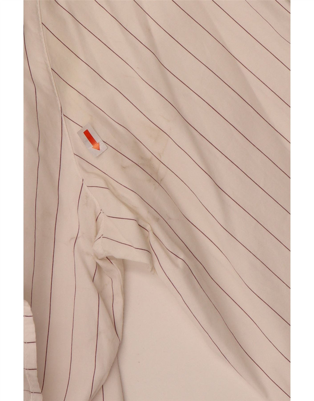 Camicia da donna Benetton UK 16 a righe bianche grandi