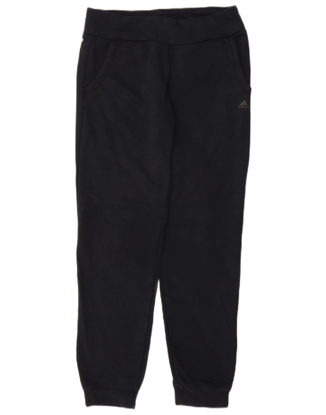 Pantaloni da tuta da donna ADIDAS Joggers UK 8/10 Small Blu navy