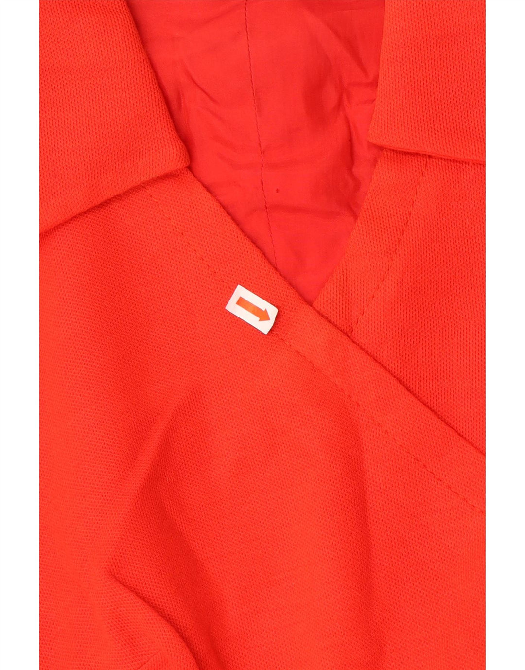 Abito a trapezio con maniche a 3/4 vintage da donna UK 12 rosso medio