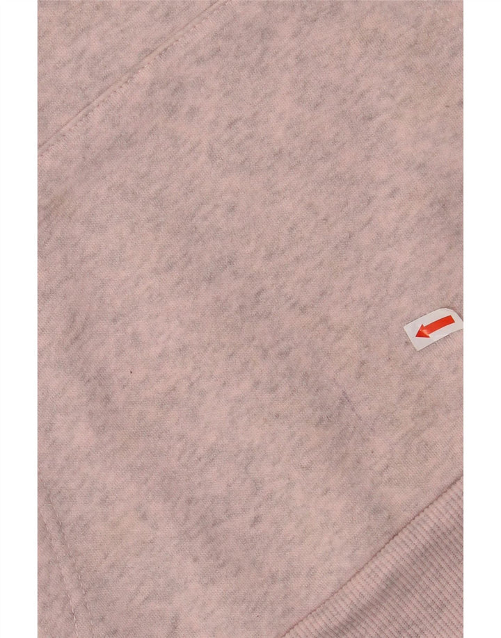 Maglione con cappuccio grafico oversize da donna KAPPA UK 10 Small Pink Colourblock