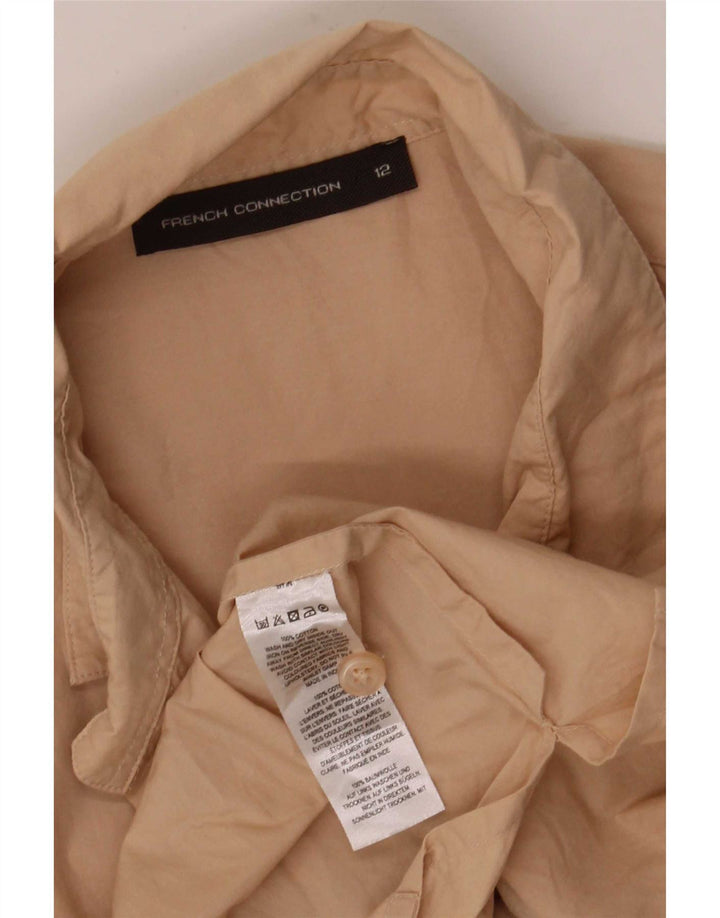 Camicia pullover con maniche a 3/4 da donna French Connection UK 12 Beige medio