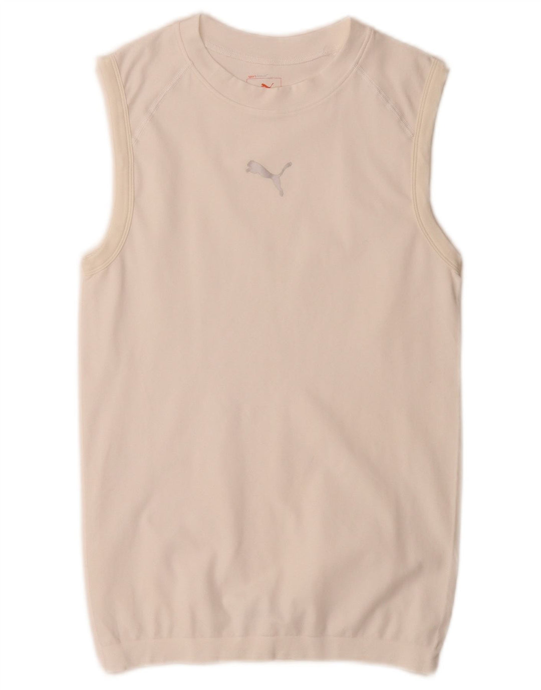Canottiera Puma da donna UK 14 grande bianca