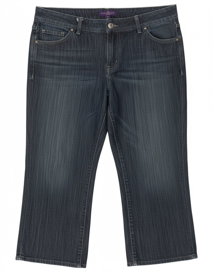 ARMANI Womens Capri Jeans W30 L22 Blue Cotton