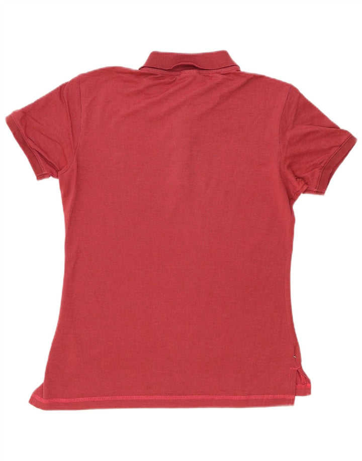 Polo da donna Champion UK 12 rosso medio in cotone