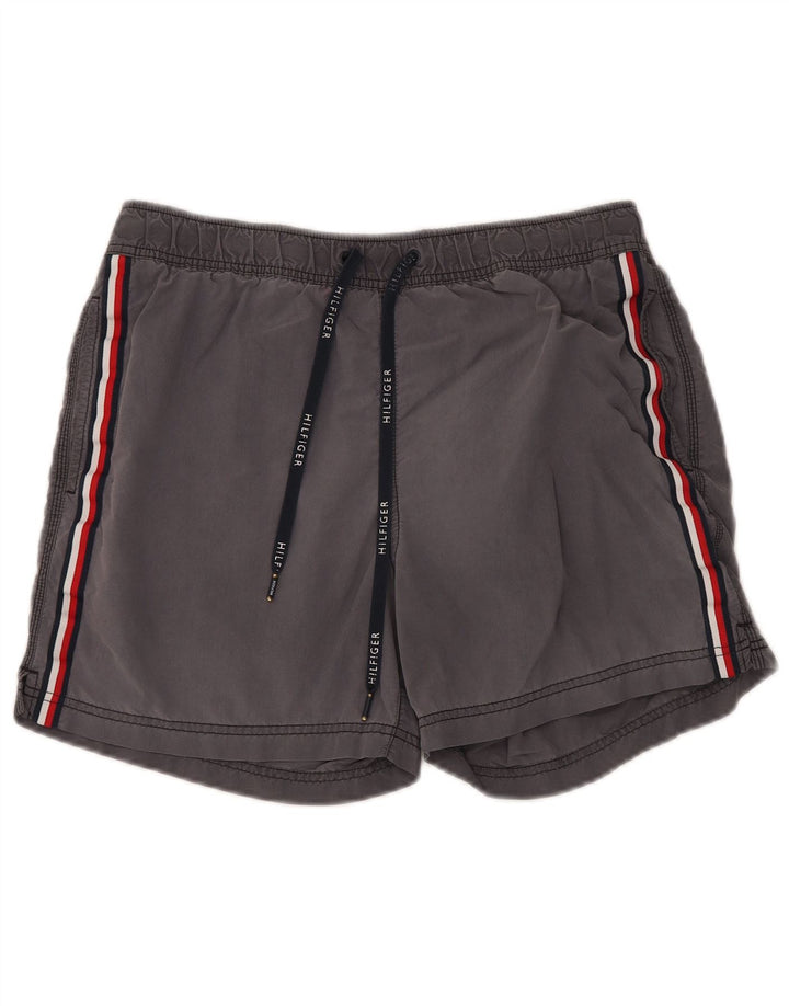 Pantaloncini sportivi da uomo Tommy Hilfiger grigio medio