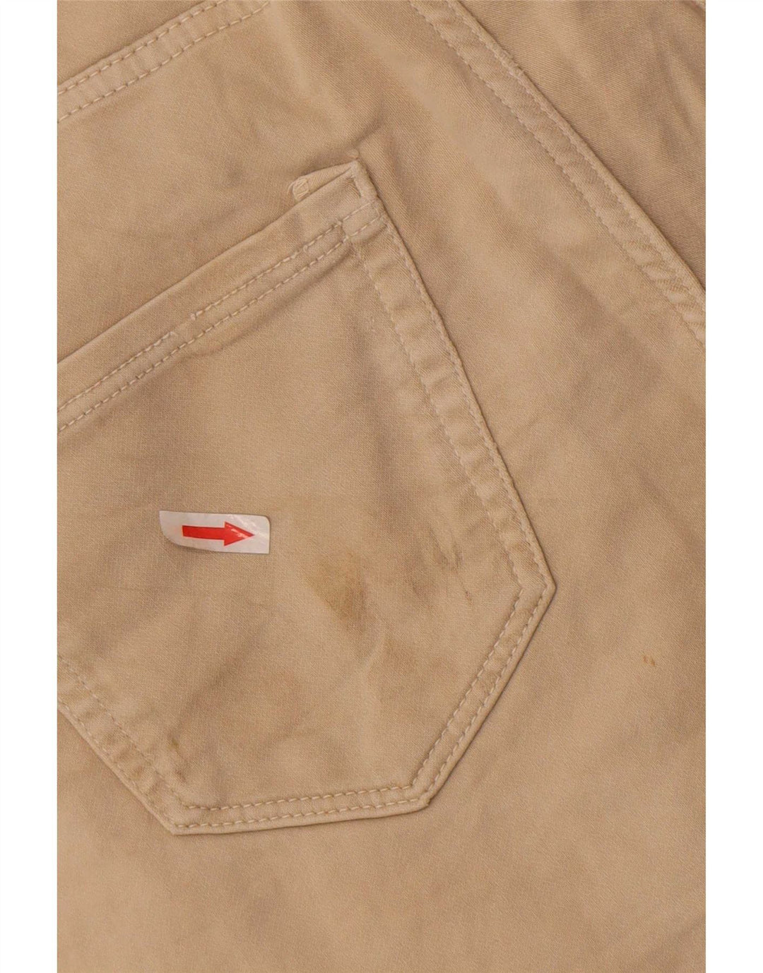 Pantaloncini sportivi cargo da uomo Zara in cotone beige medio