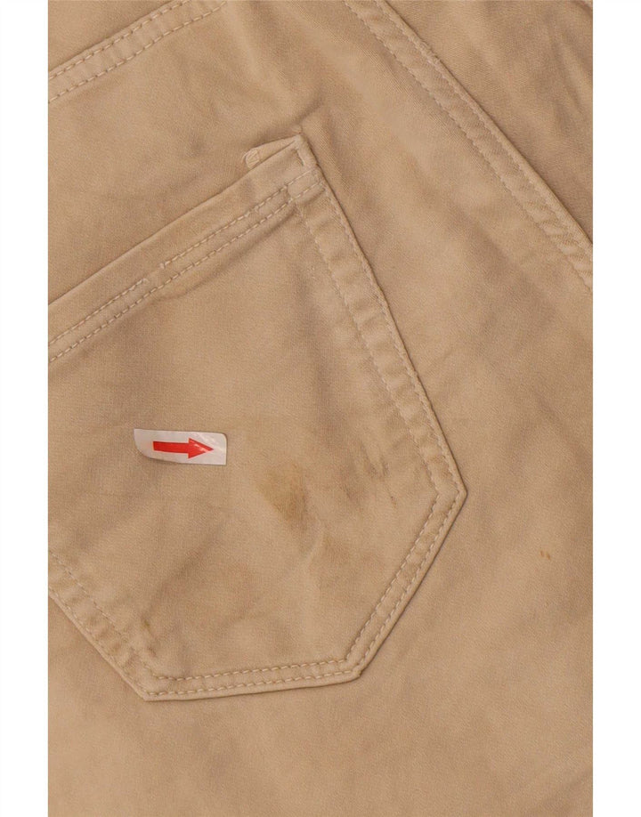 Pantaloncini sportivi cargo da uomo Zara in cotone beige medio