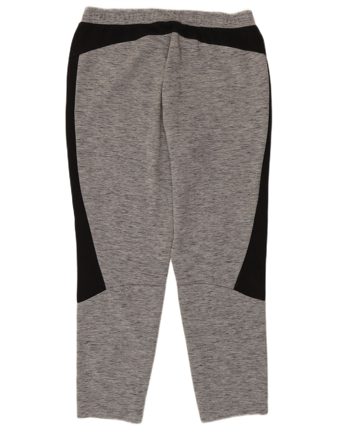 Pantaloni da tuta da uomo Puma Large in cotone color block grigio
