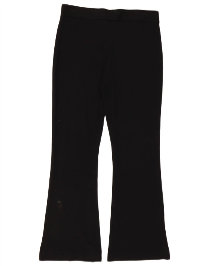 Pantaloni a zampa d'elefante Marks & Spencer da donna W30 L27 neri