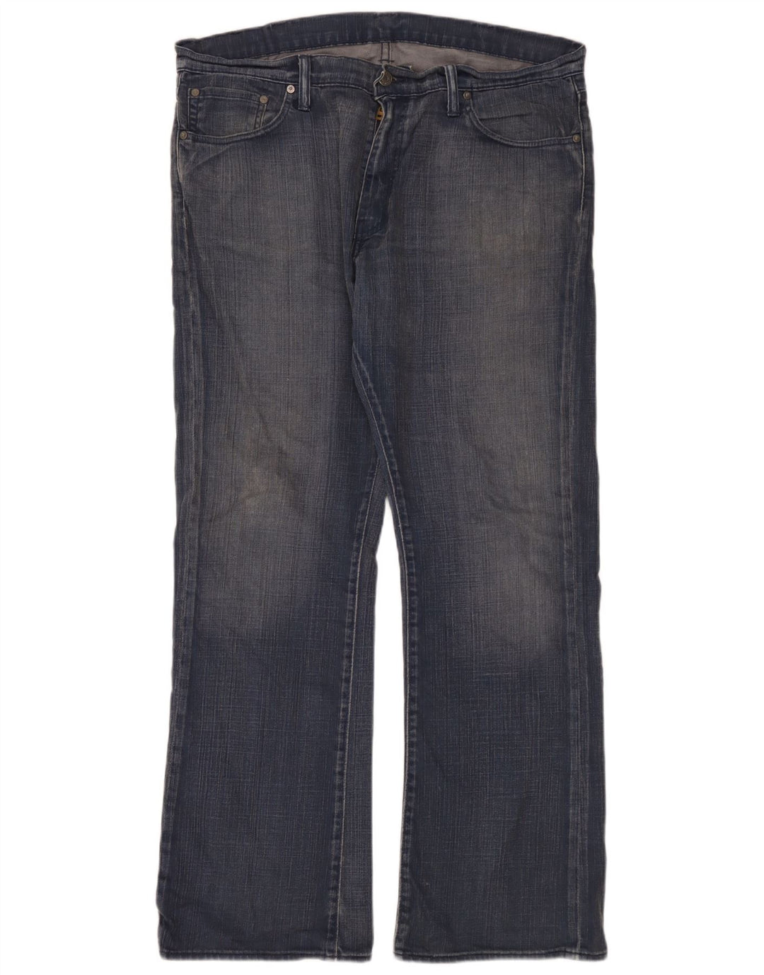 Levi's Uomo 527 Jeans Bootcut W38 L32 Cotone Blu