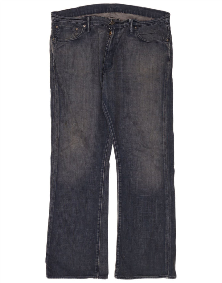 Levi's Uomo 527 Jeans Bootcut W38 L32 Cotone Blu
