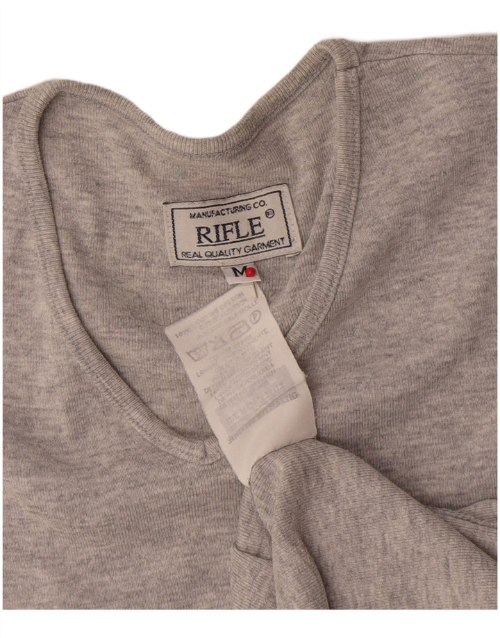 Canotta da donna Rifle UK 14 Cotone screziato grigio medio