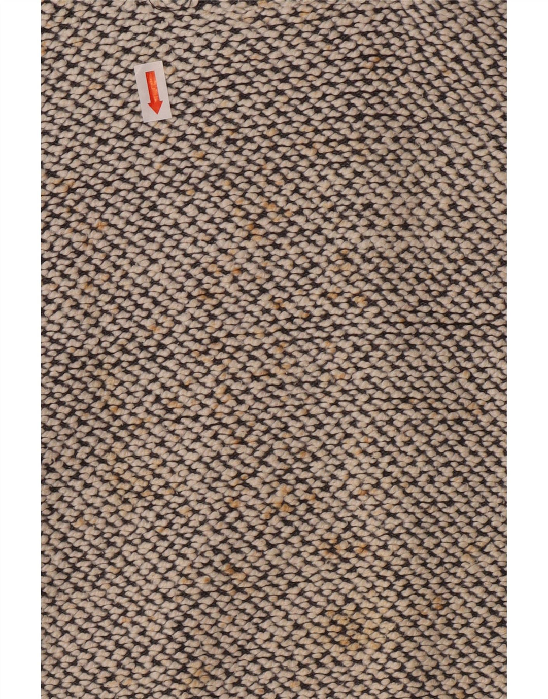Felpa da uomo con collo a scialle Weird Fish, piccola, in cotone beige