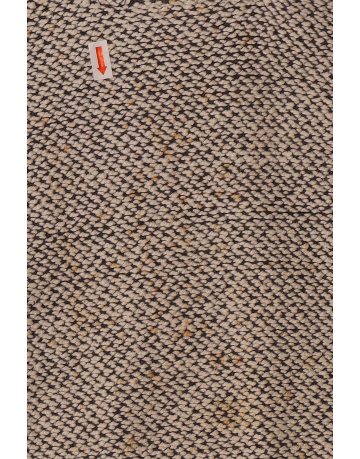 Felpa da uomo con collo a scialle Weird Fish, piccola, in cotone beige
