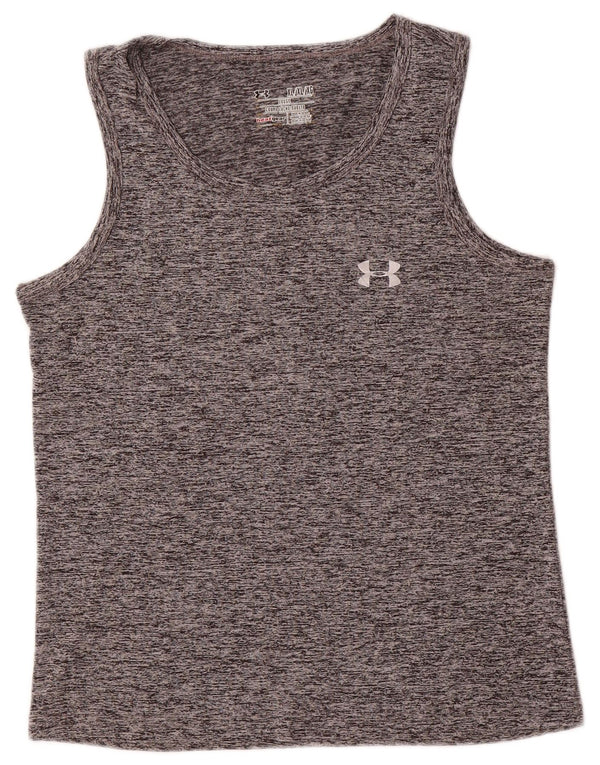 Under Armour Mens Heat Gear Vest Top XL Grey Flecked