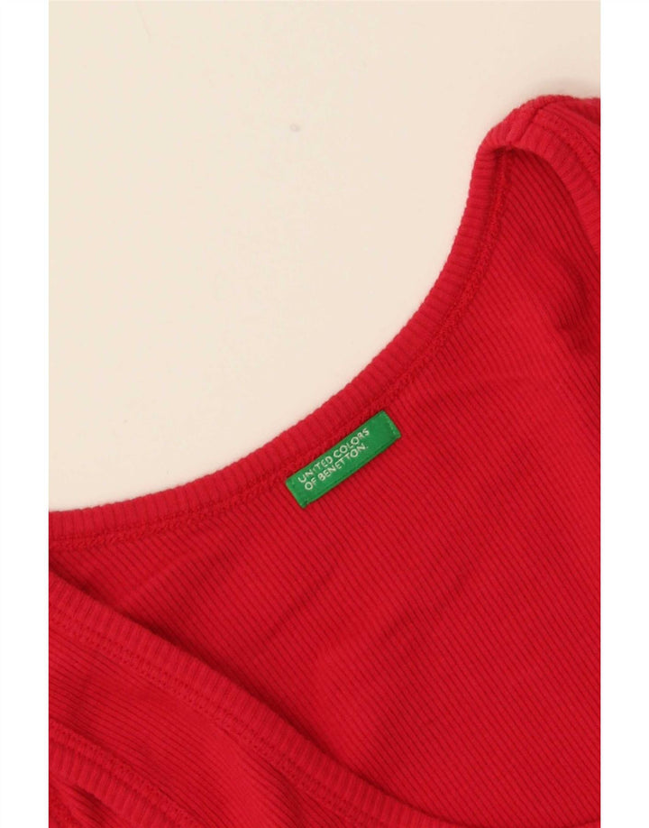 Canotta da donna Benetton UK 8 piccola rossa