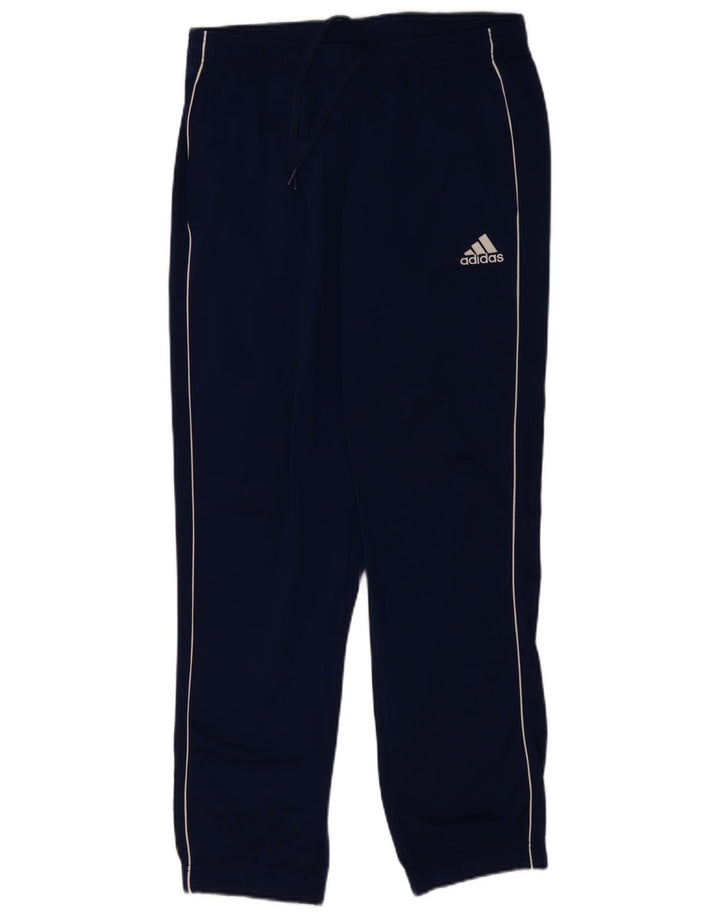 Pantaloni da tuta da donna Adidas Joggers UK 14 Large Blu Navy Poliestere