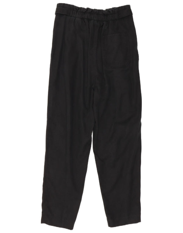 Pantaloni Harem affusolati da donna Marks & Spencer UK 12 medi W30 L26 neri