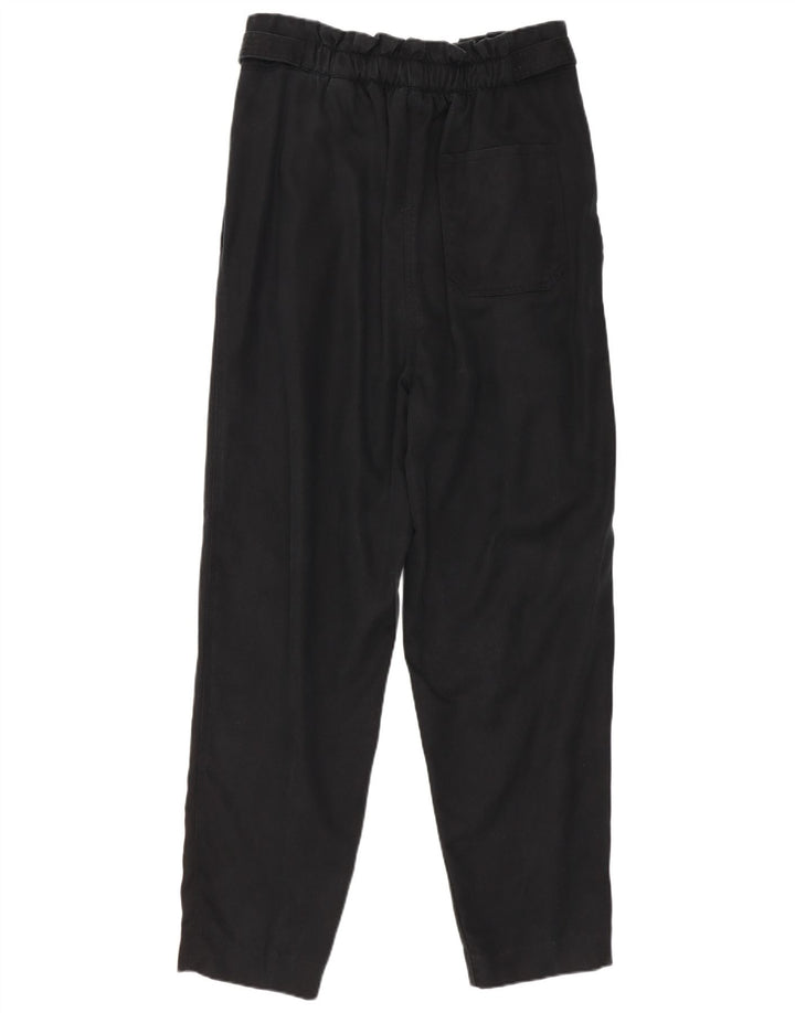 Pantaloni Harem affusolati da donna Marks & Spencer UK 12 medi W30 L26 neri