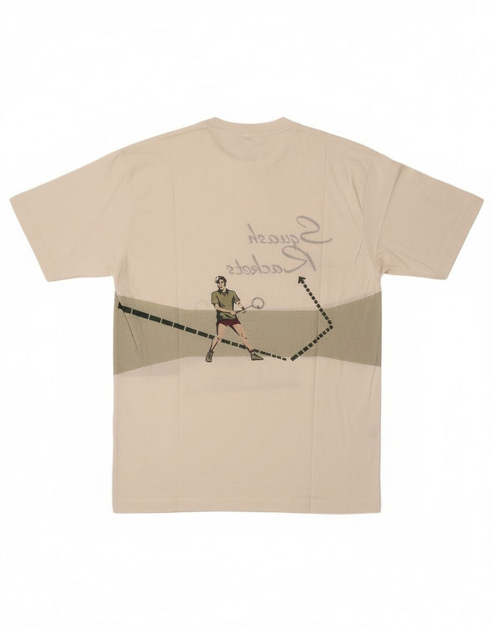 T-shirt grafica da uomo Cacharel Top grande bianca