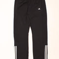 ADIDAS Womens Tracksuit Trousers UK 8/10 Small Black Polyester Vintage Adidas and Second-Hand Adidas from Messina Hembry 