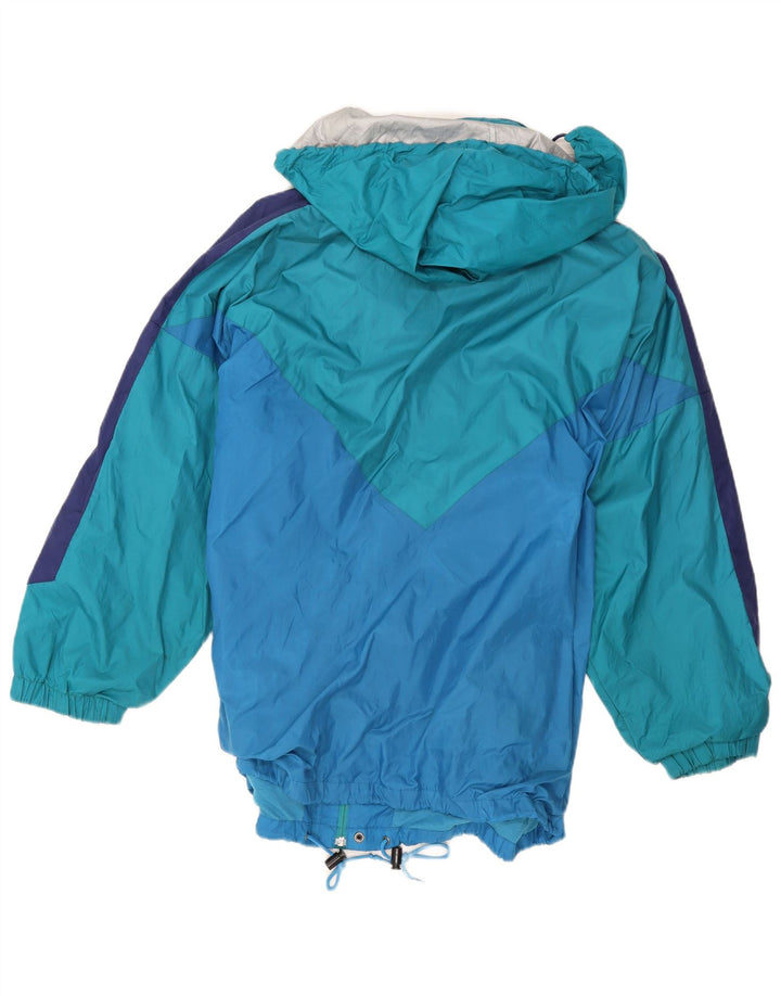 Giacca antipioggia da uomo con cappuccio Campagnolo UK 42 XL Poliestere color block blu