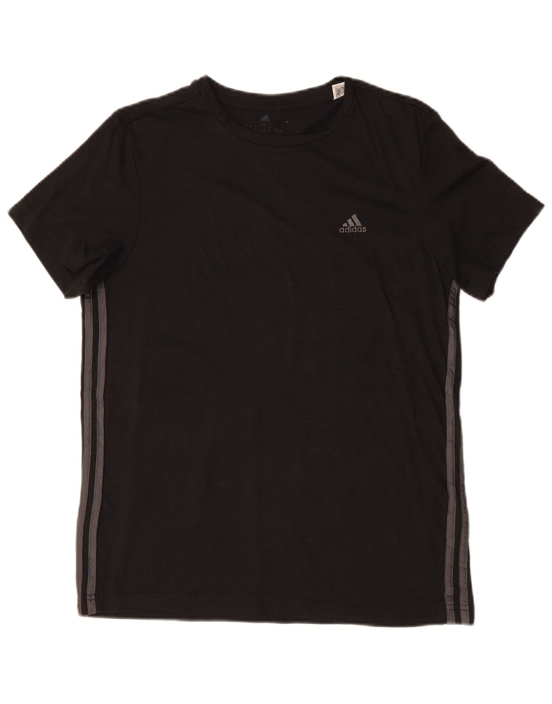 ADIDAS Mens T-Shirt Top Small Black Cotton