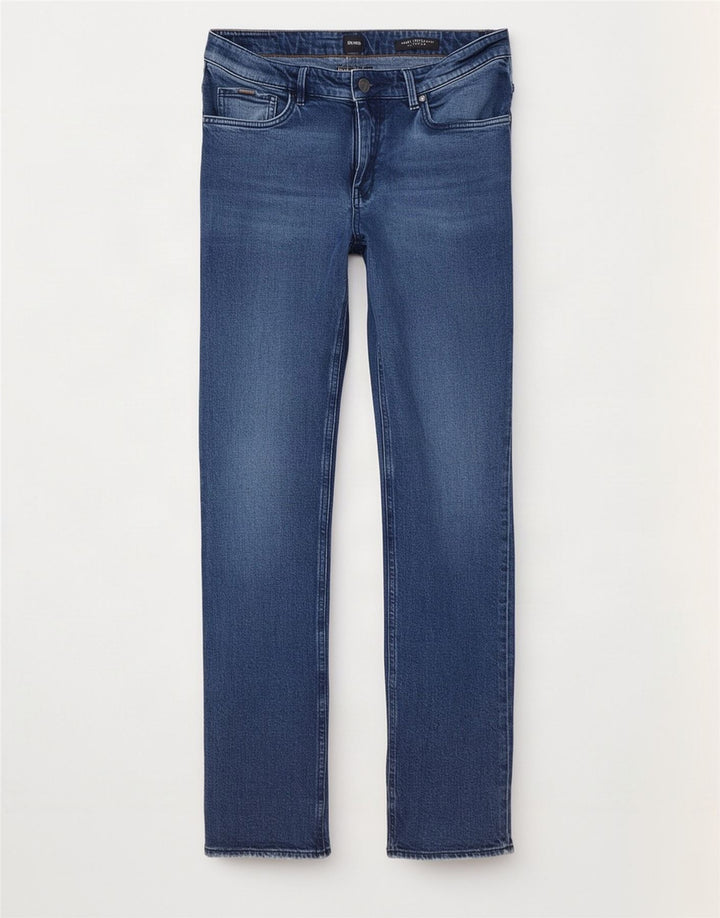 Jeans slim da uomo Hugo Boss W36 L32 cotone blu