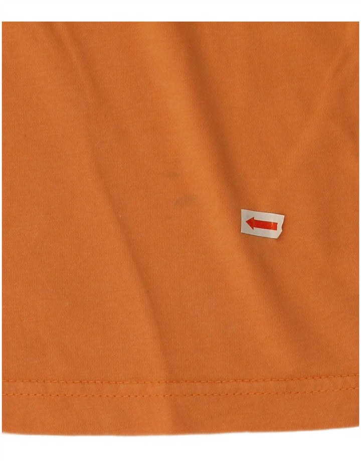 T-shirt da uomo Izod Top Large in cotone arancione