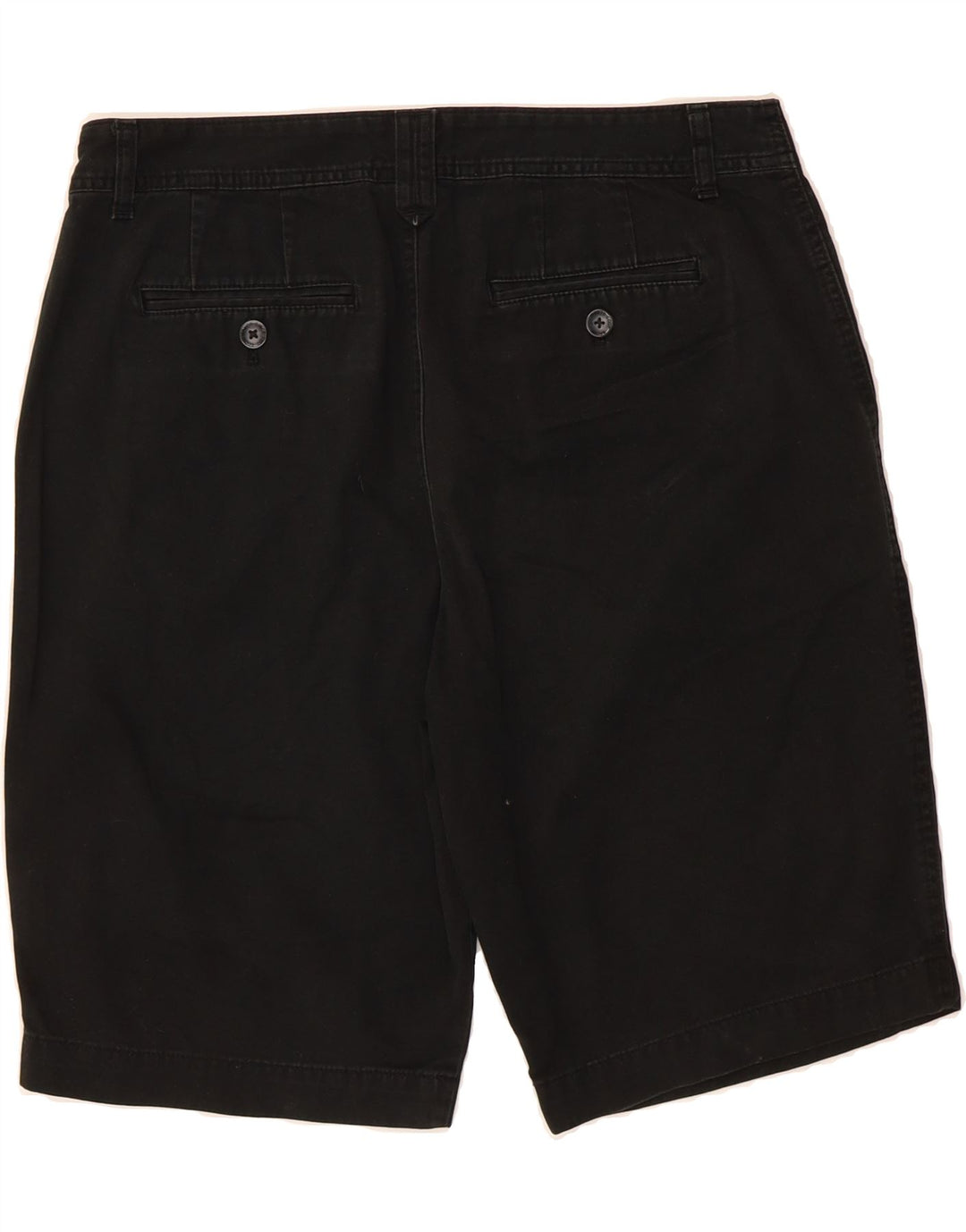 EDDIE BAUER Womens Chino Shorts US 12 Large W34  Black Cotton Vintage Eddie Bauer and Second-Hand Eddie Bauer from Messina Hembry 