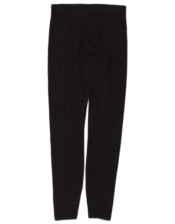 Leggings grafici da donna NIKE UK 6 XS cotone nero