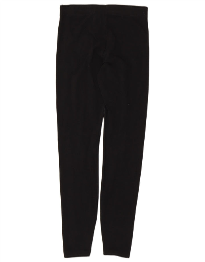 Leggings grafici da donna NIKE UK 6 XS cotone nero