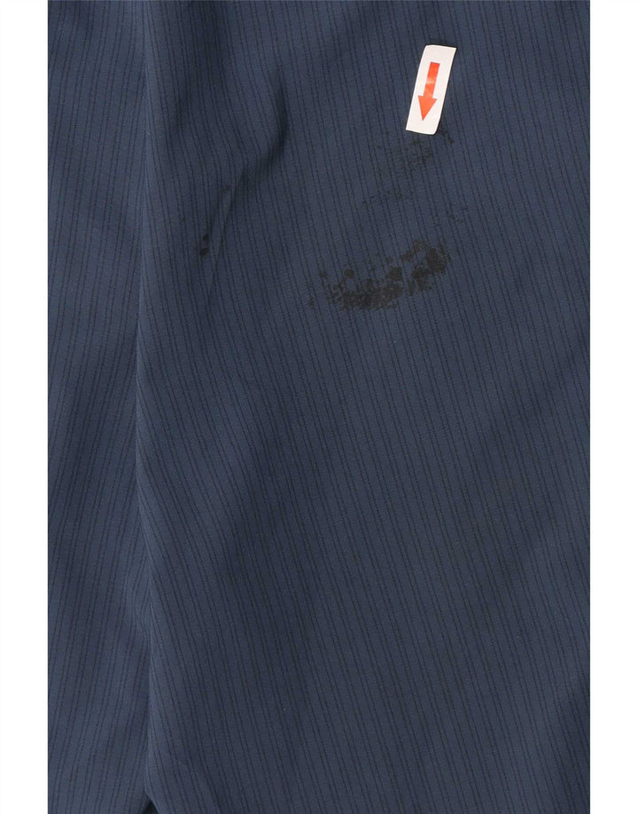 Pantaloncini chino da uomo Hurley medi W31 poliestere a righe blu navy