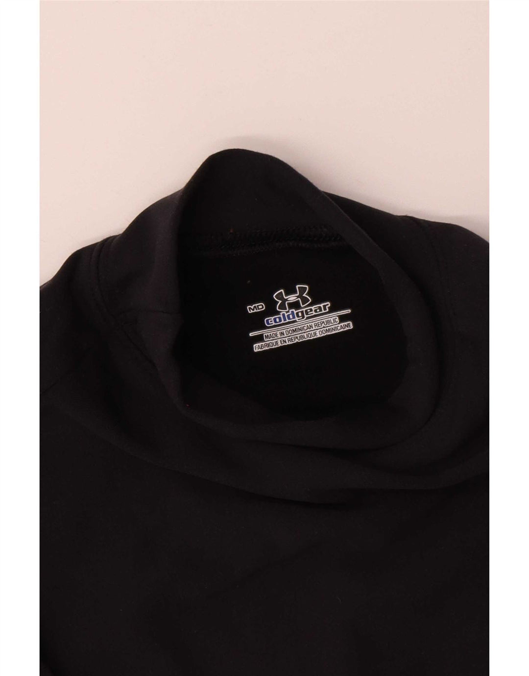 Under Armour Uomo Cold Gear Top manica lunga nylon nero medio