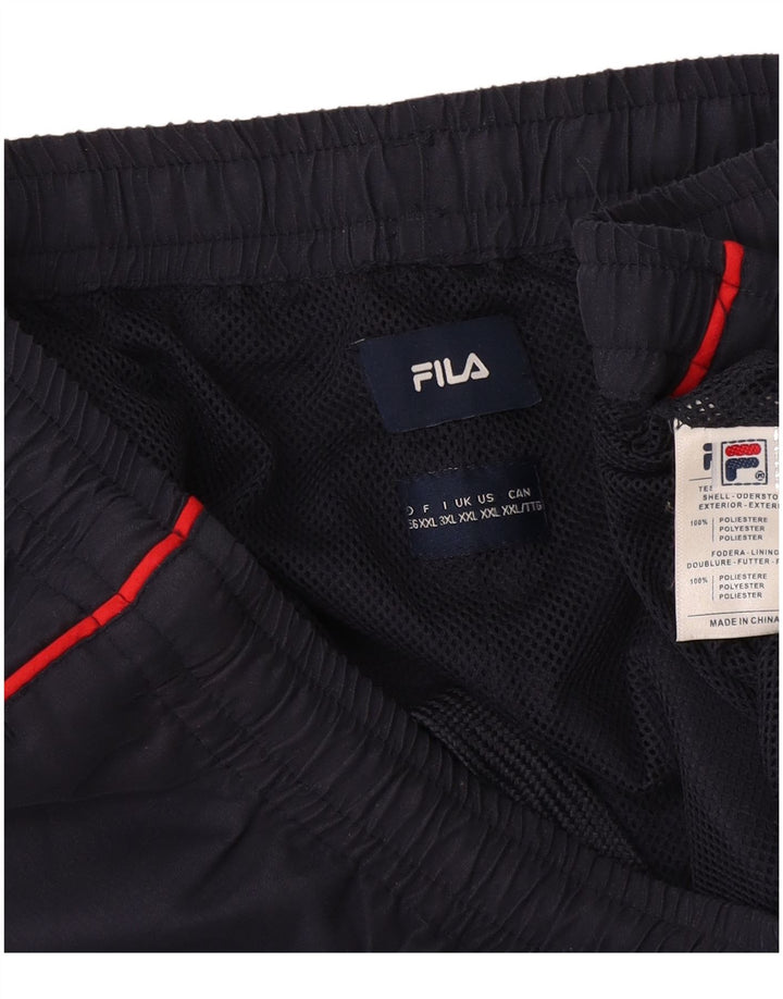 Pantaloni da tuta da uomo Fila 2XL poliestere blu navy