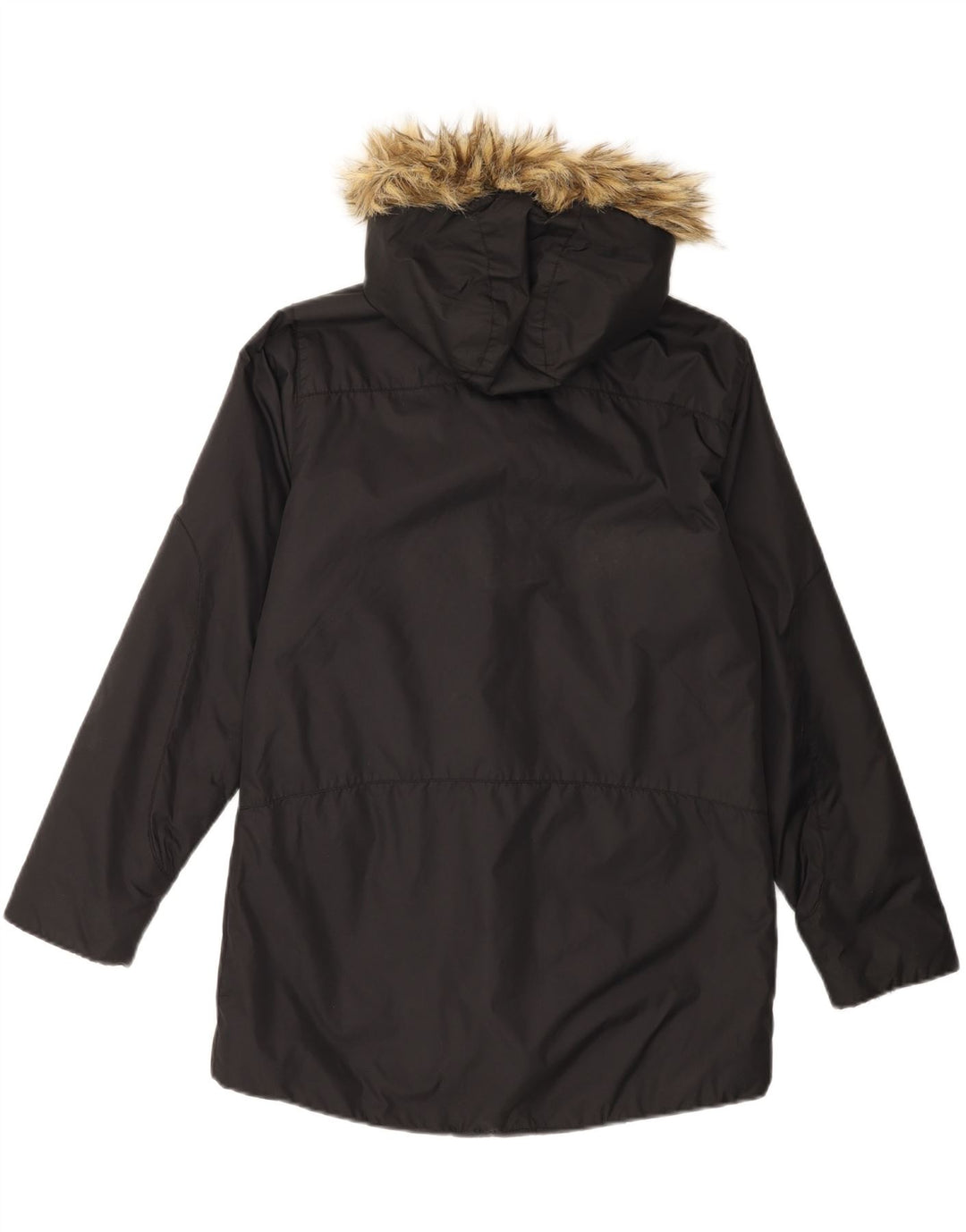 HELLY HANSEN Womens Oversized Hooded Padded Coat UK 10 Small Black