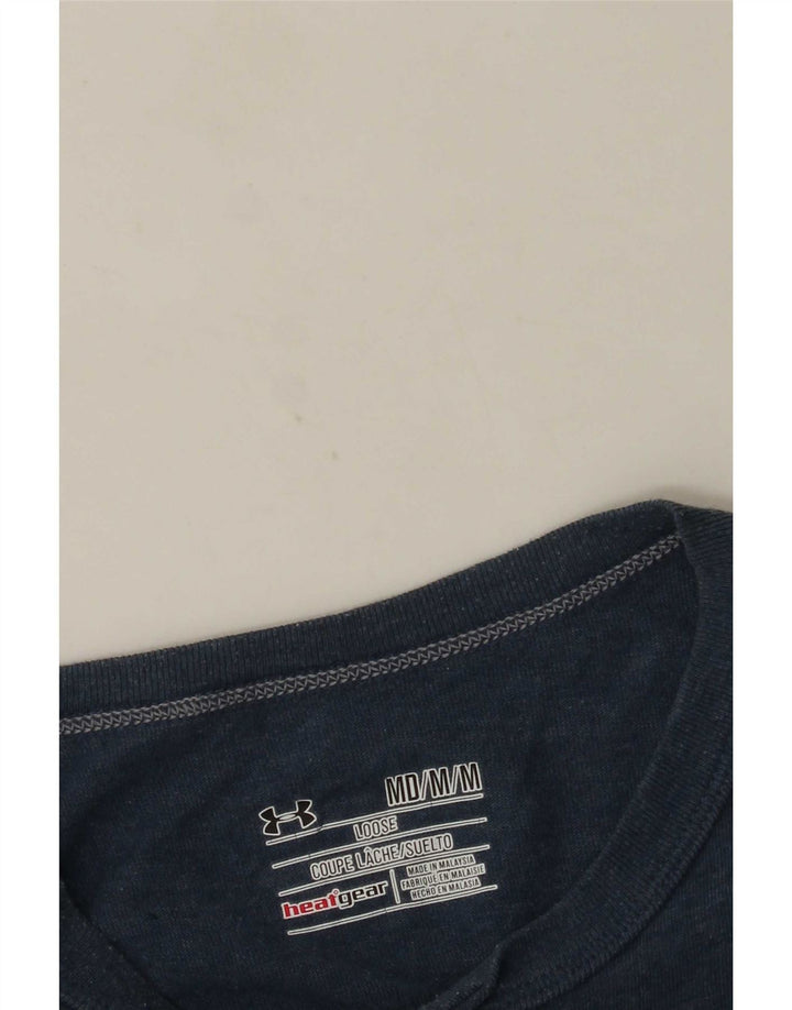 Maglia Under Armour da uomo Heat Gear a maniche lunghe blu medio