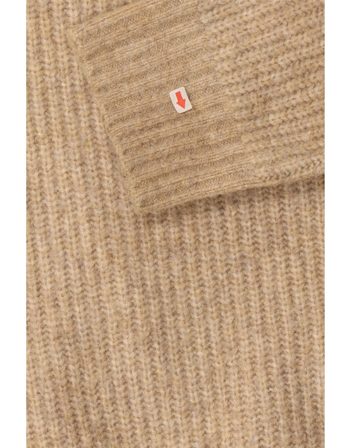 Maglione maglione girocollo da uomo Fat Face Acrilico beige medio