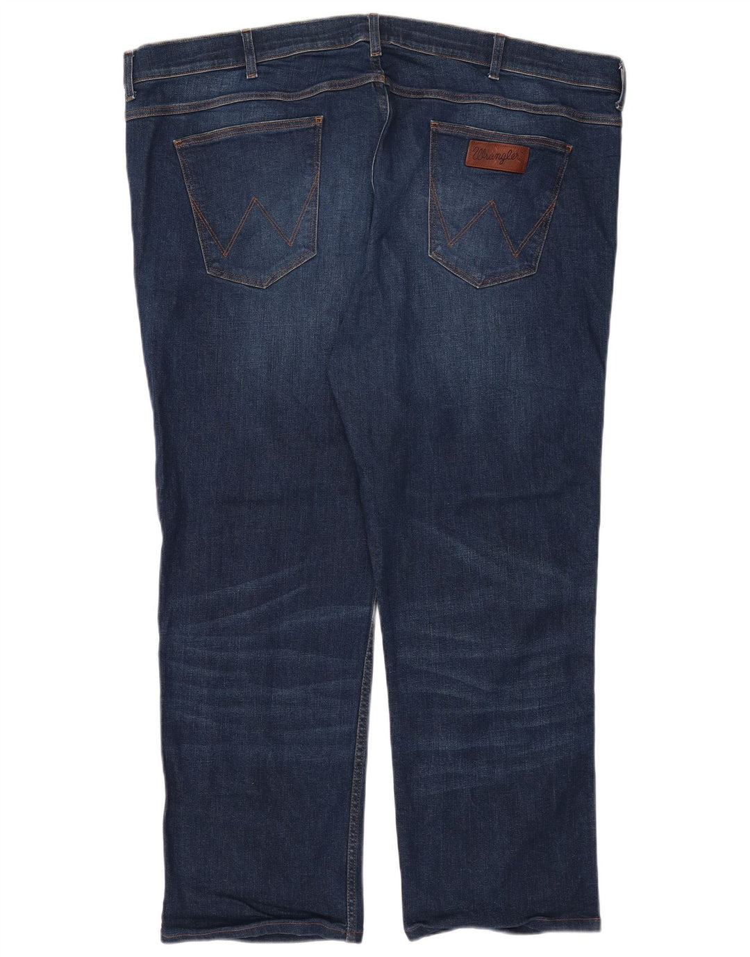 Jeans dritti da uomo Wrangler W47 L28 Blu Navy