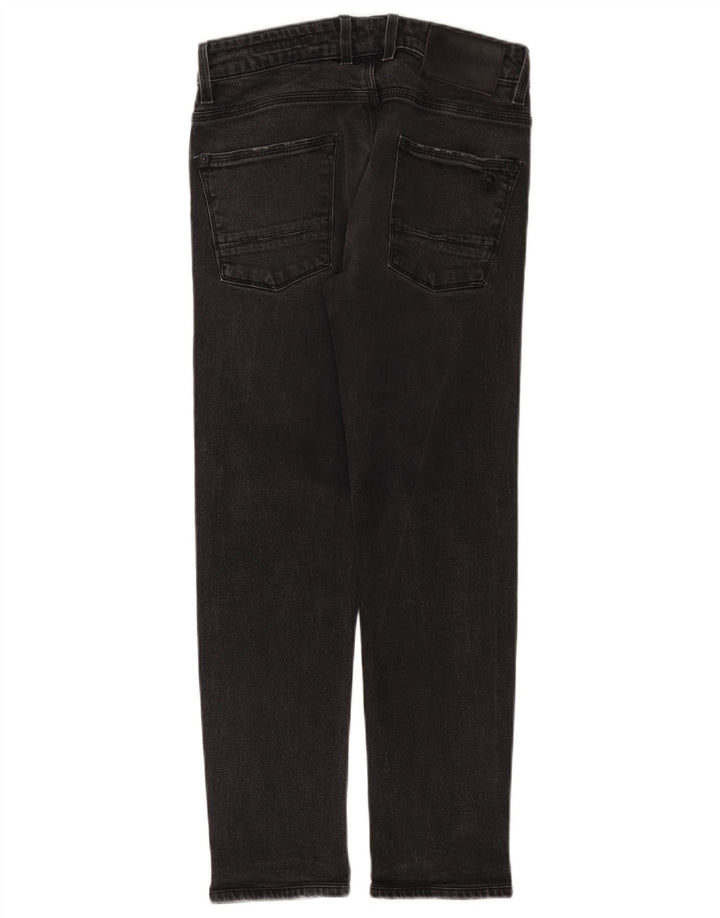 Jeans slim Dean da uomo uniformi W31 L26 cotone nero