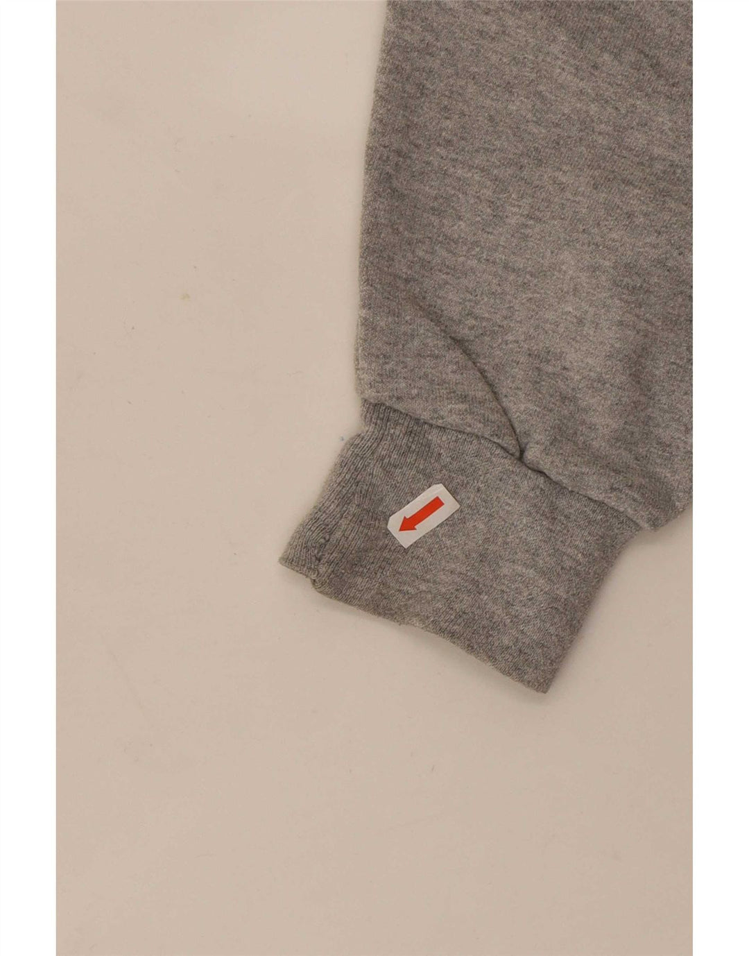 Felpa grafica da uomo Champion, maglione grigio medio chiazzato