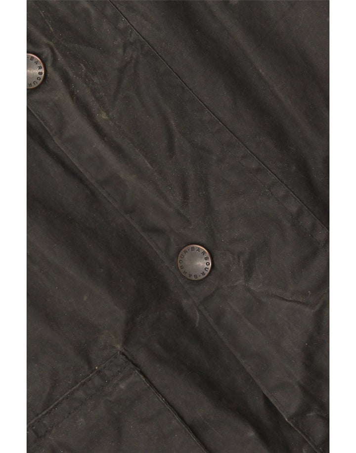 Giacca da uomo in cotone cerato Barbour EU 50 medio nero
