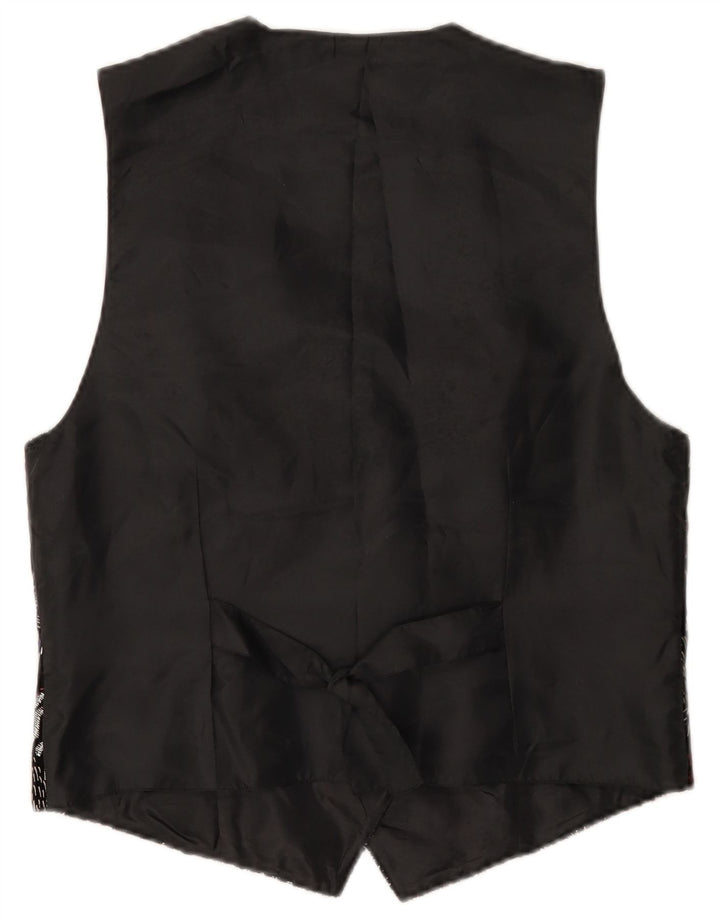 Gilet da donna DE VILLE EU 40 Acetato geometrico nero medio