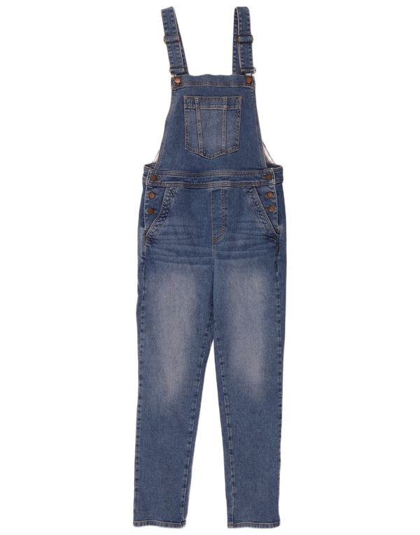 Boden Womens Dungarees Slim Jeans UK 10 Small W30 L28 Blue Cotton