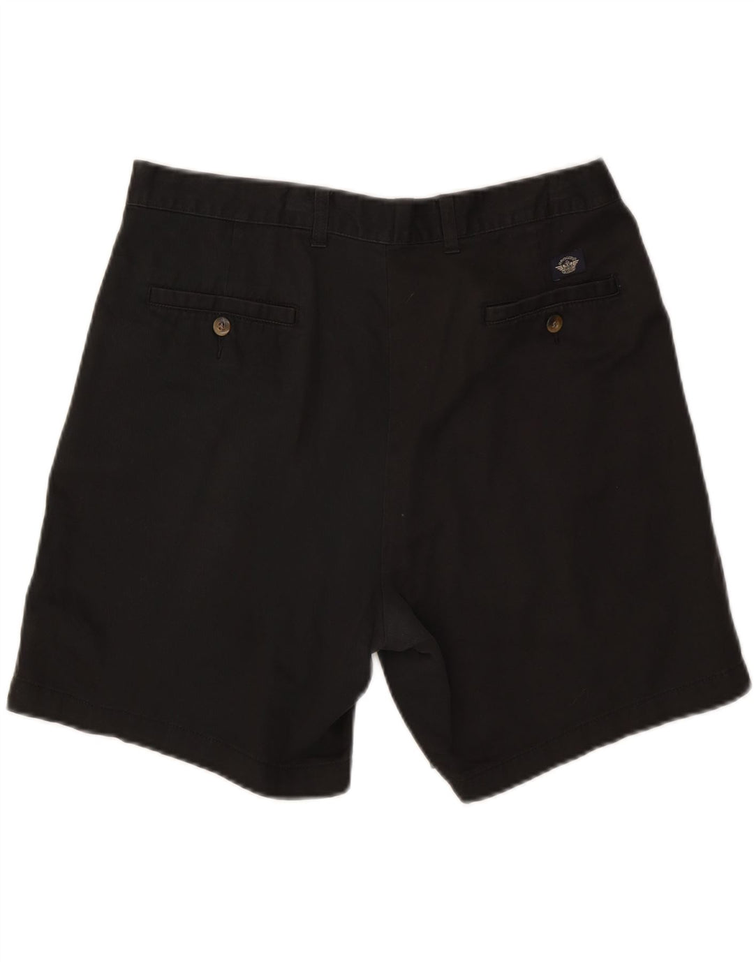 DOCKERS Mens Khakis Pegged Chino Shorts W36 Large  Black Cotton Vintage Dockers and Second-Hand Dockers from Messina Hembry 