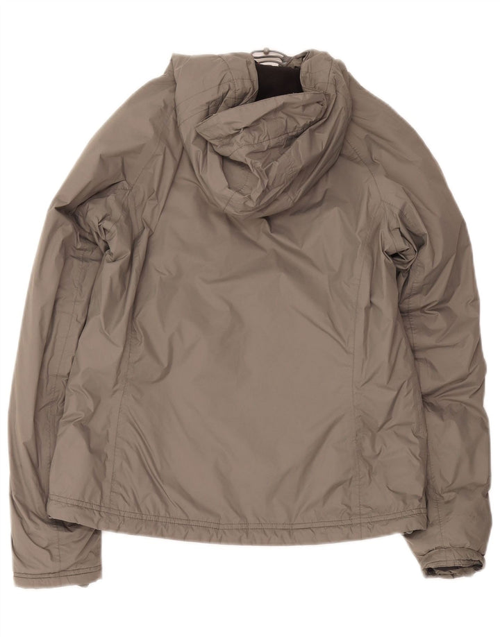Giacca a vento con cappuccio da donna K-Way US 8 Grigio medio