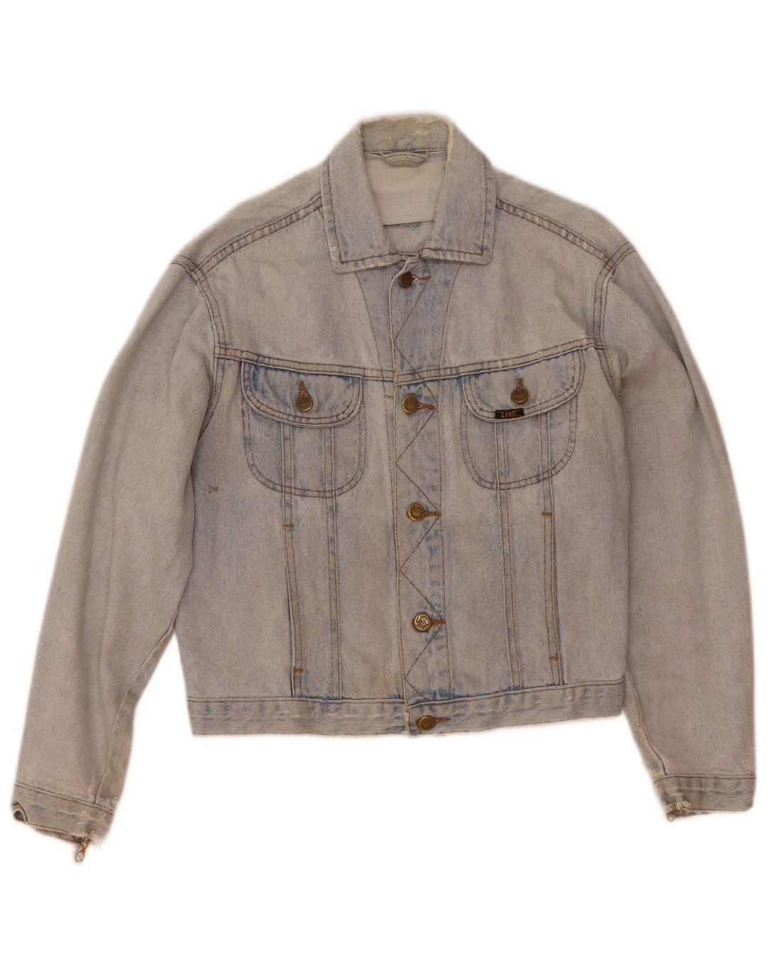 Giacca di jeans da donna Lee UK 14 Blu medio